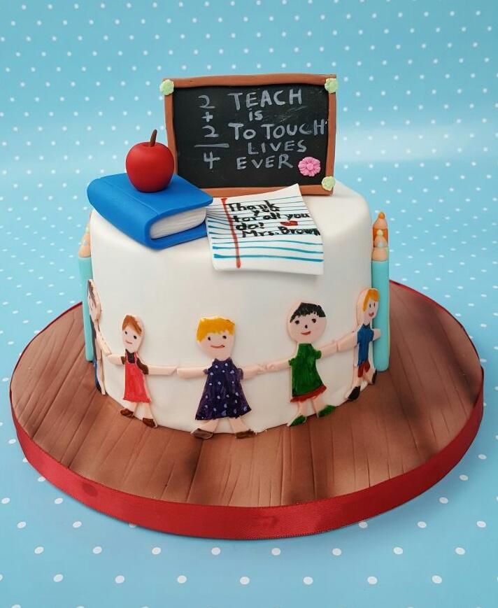 Поздравление На Торт Учителю
