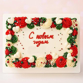 Торт под заказ "С праздником" 