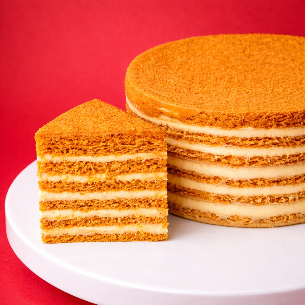 Торт «Медовик»