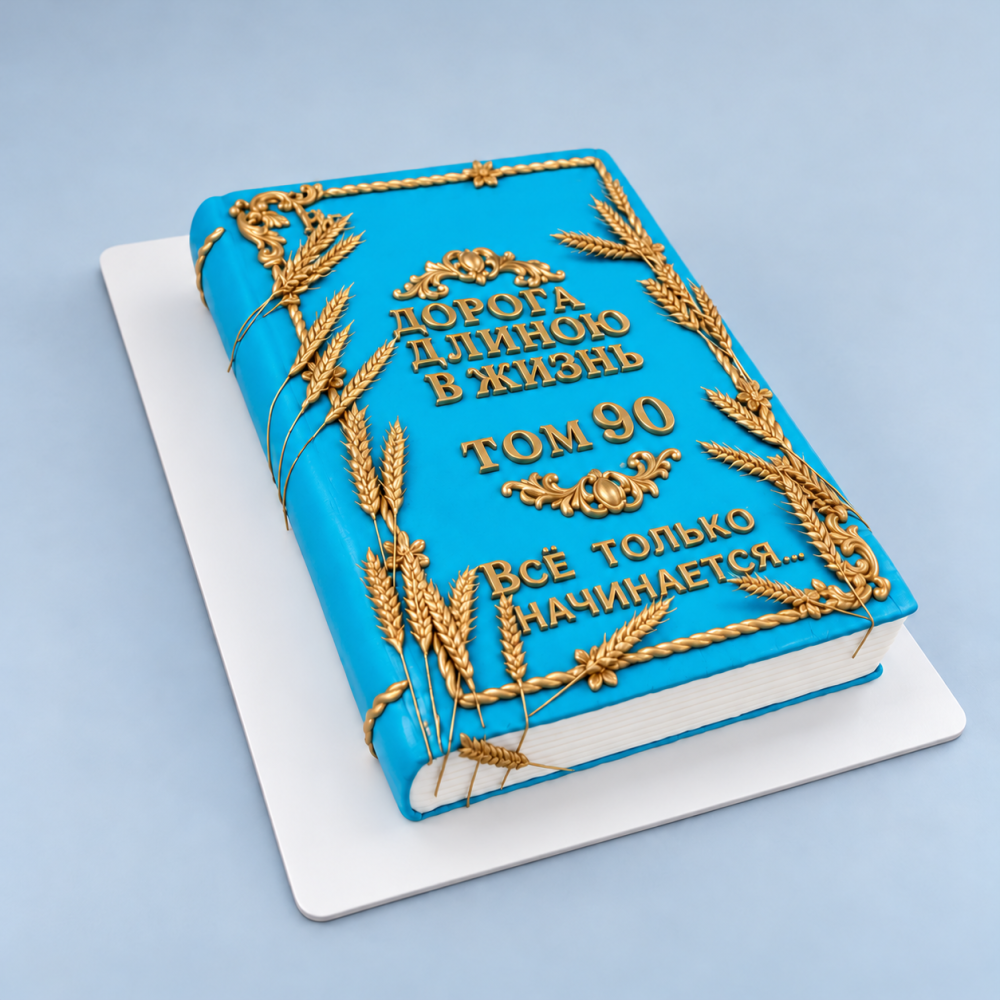 Торт под заказ "Книга"