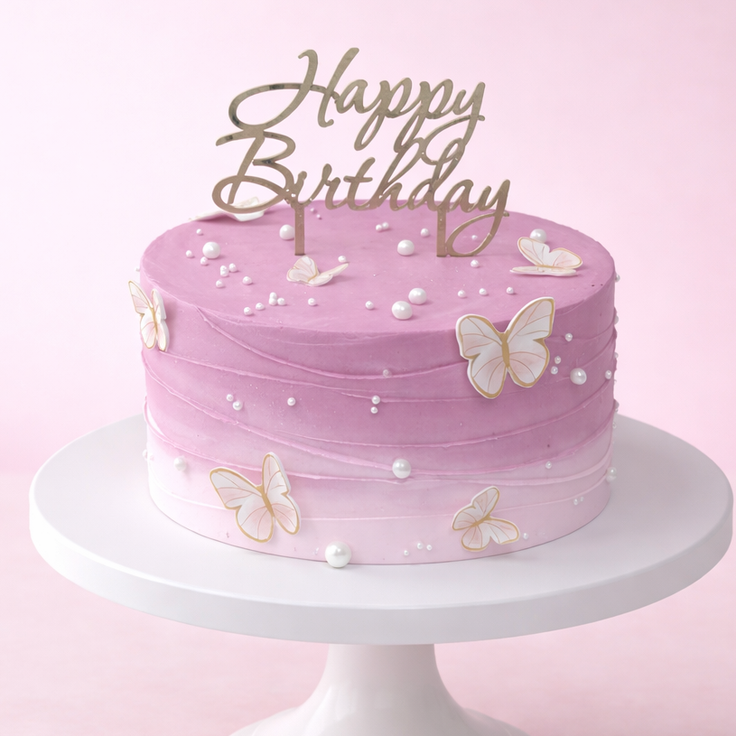 Торт под заказ "Бабочки"