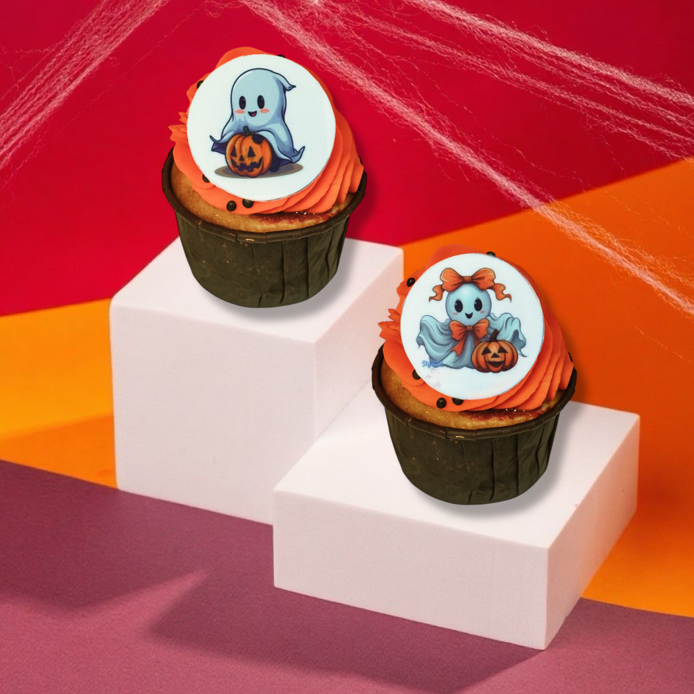 Капкейк ванильный  Хэллоуин