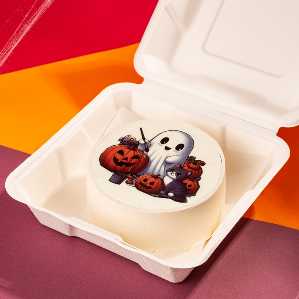 Бенто "Красный бархат " Хэллоуин