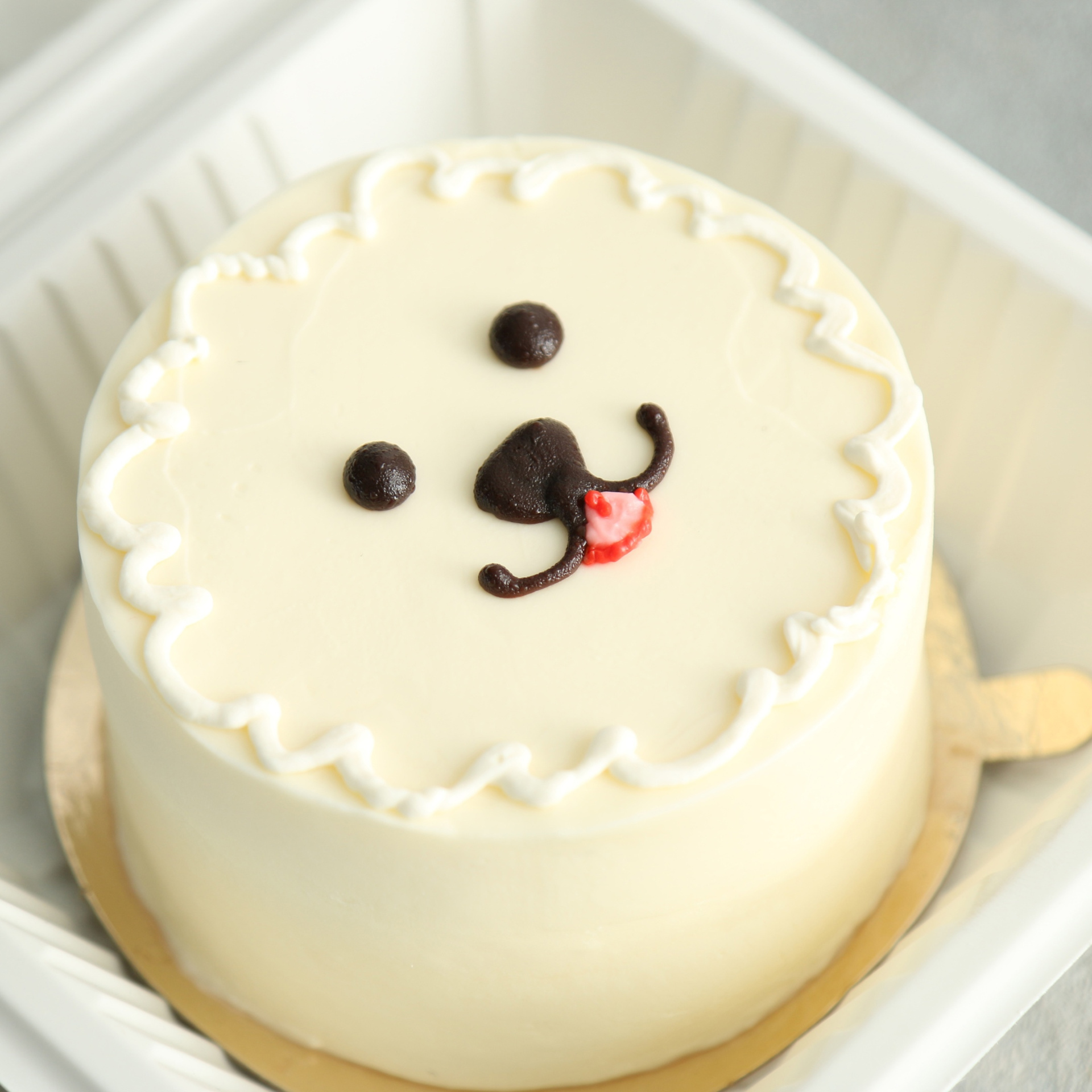 Бенто-торт с мордочкой