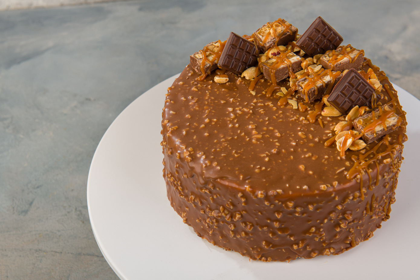 Торт арахис-нуга-карамель понравится каждому Торт арахис-нуга-карамель понравится каждому