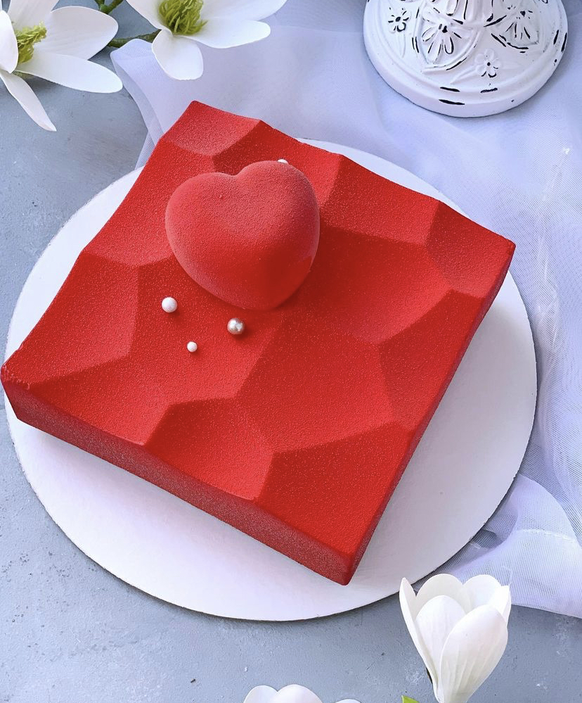 фото торта на 14 февраля