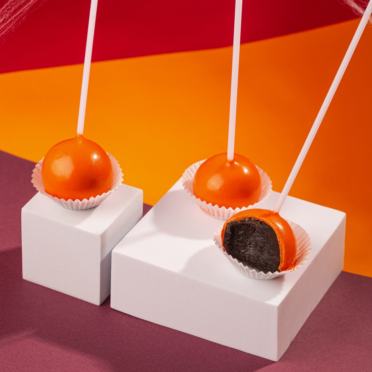 Кейк-попсы на Хэллоуин