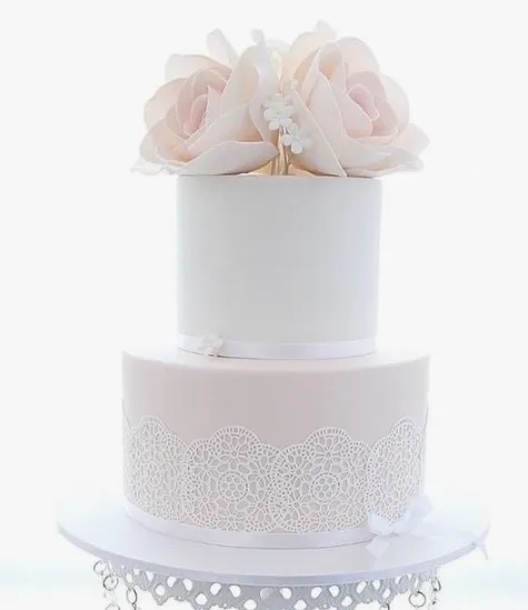 Нежный торт на свадьбу