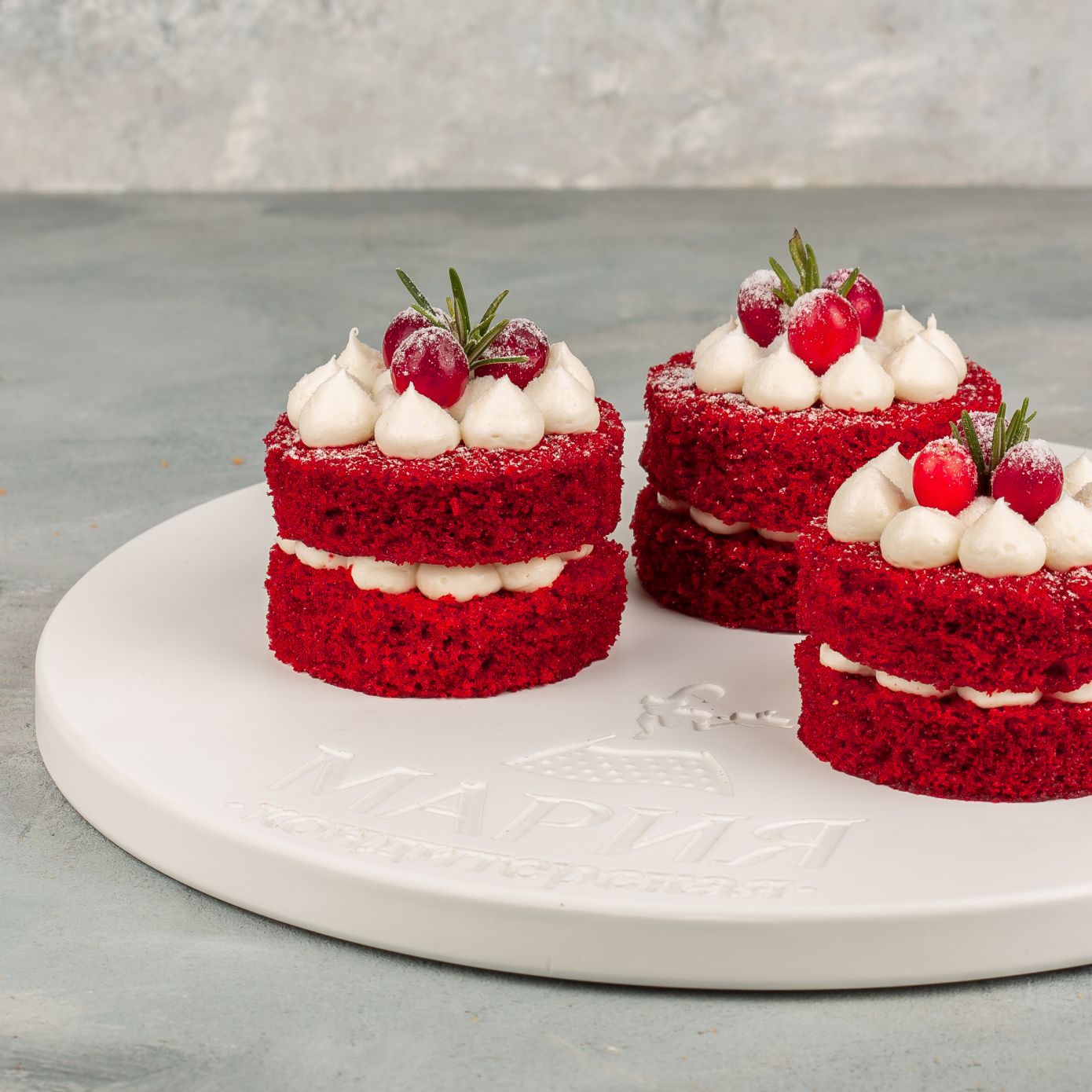 Пирожное Красный бархат
