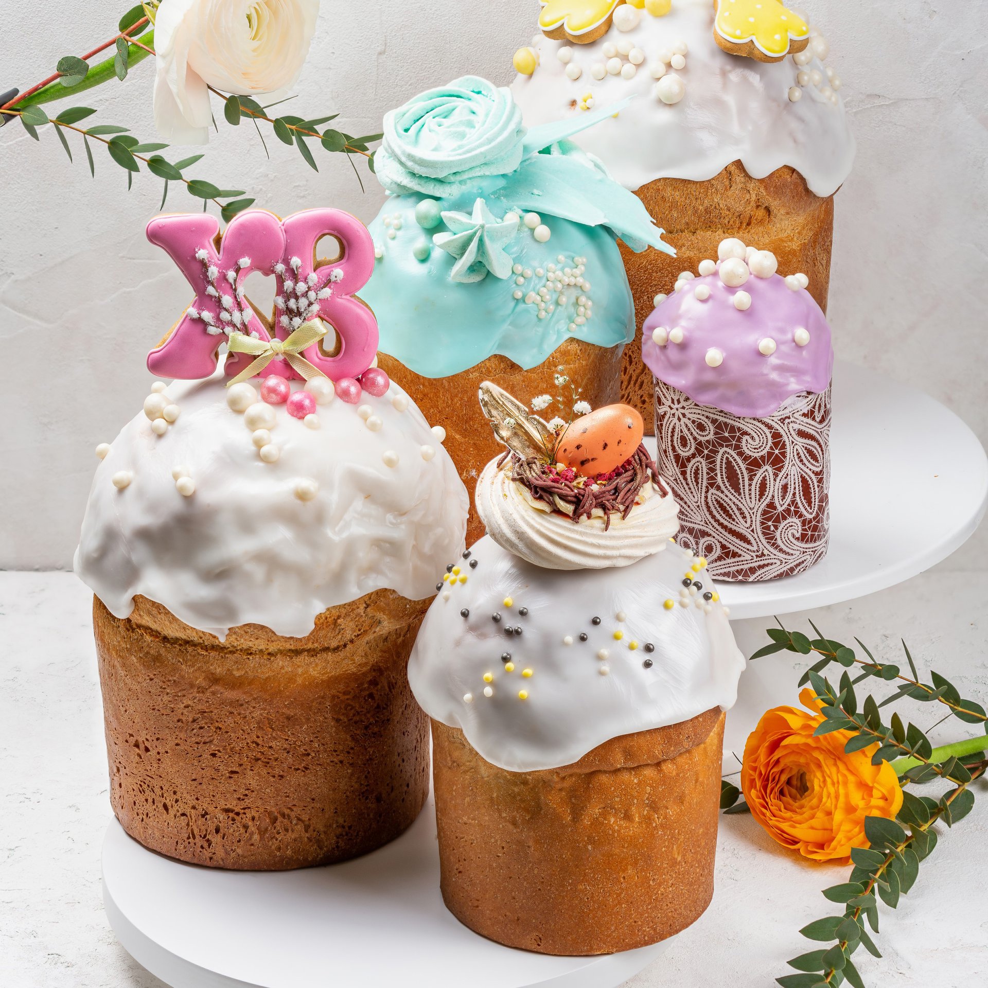 Красивые куличи