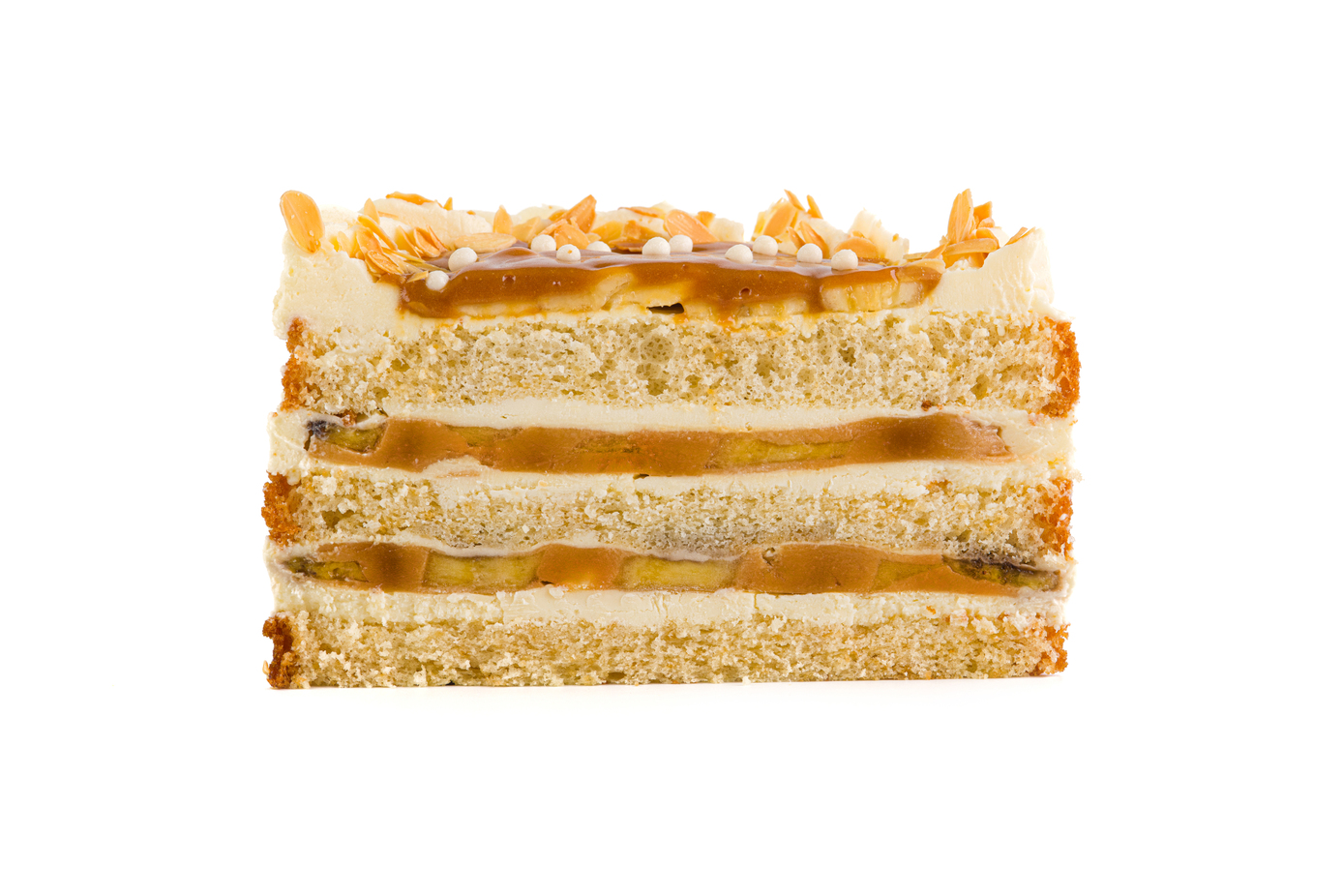 Торт с бисквитными коржами