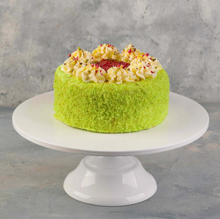 Торт Малина-фисташка Торт Малина-фисташка