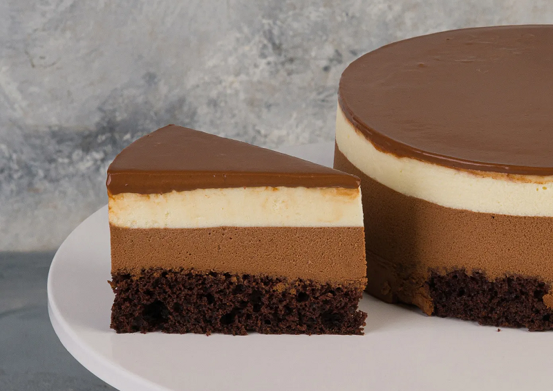 торт Три шоколада для детского праздника