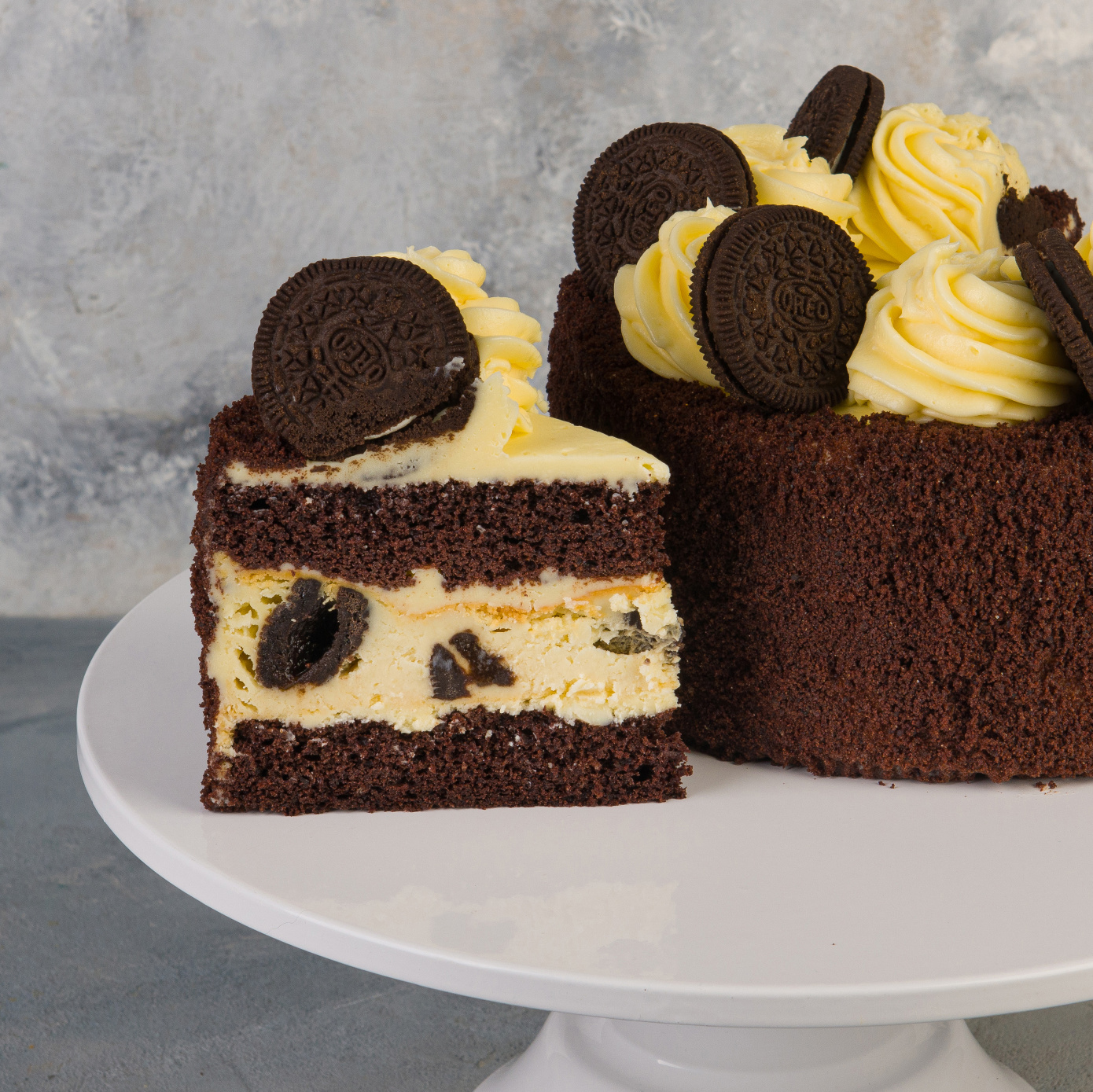 Торт чизкейк с орео