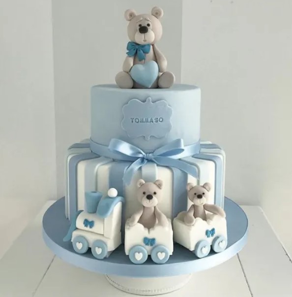 Торт на рождение мальчика Торт на рождение мальчика