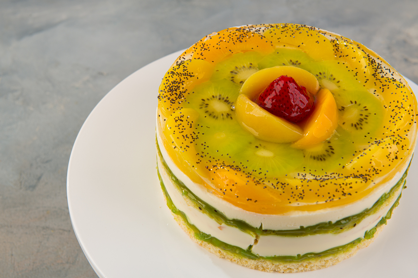 Торт фруктовое наслаждение