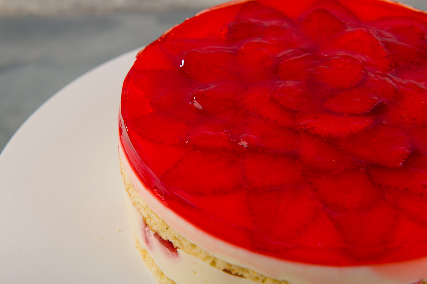 Торт клубнично-банановый Торт клубнично-банановый