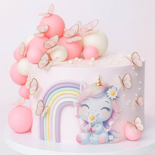 Торт под заказ "Единорожка" 