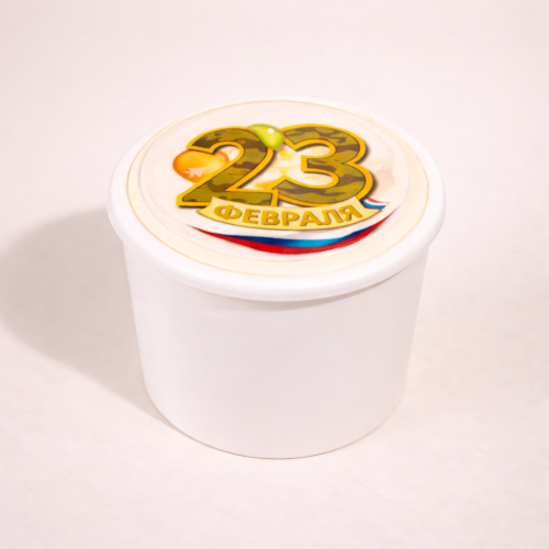 Десерт Банан соленая карамель 23 февраля