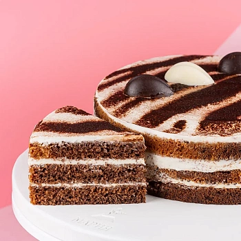 Торт «Зебра»