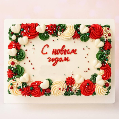 Торт под заказ "С праздником" 