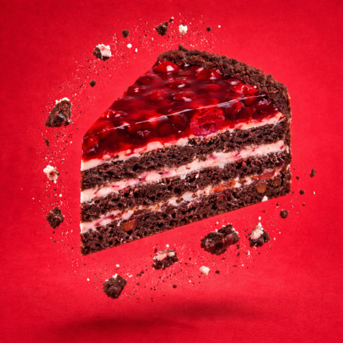 Торт «Шоколадно-вишневый»