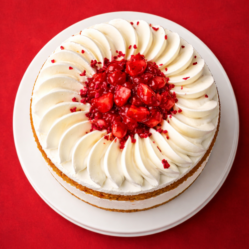 Торт «Клубника пломбир»