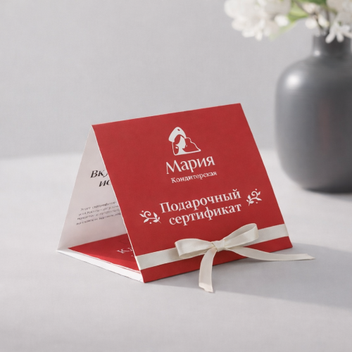 Подарочный сертификат 