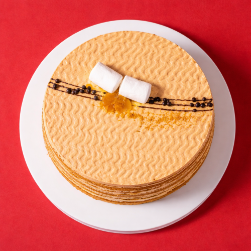 Торт "Карамельная девочка"