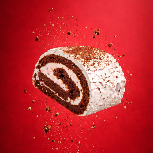 Рулет «Шоколадный с вишней»