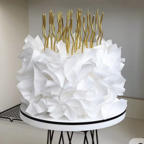 Торт с вафельной бумагой Торт с вафельной бумагой