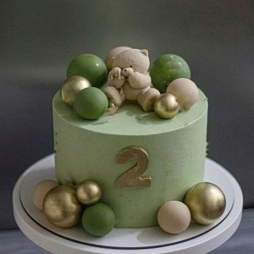 Торт детский с шоколадной фигуркой