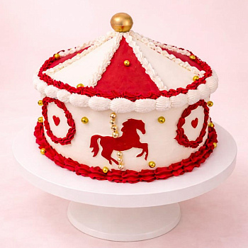 Торт под заказ "Карусель" 