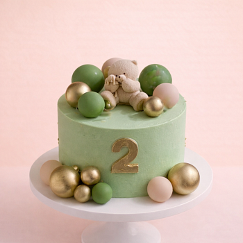 Торт детский с шоколадной фигуркой