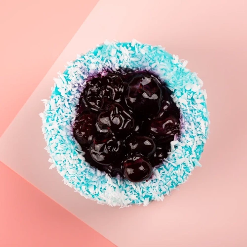 Пирожное "Черничный пломбир"